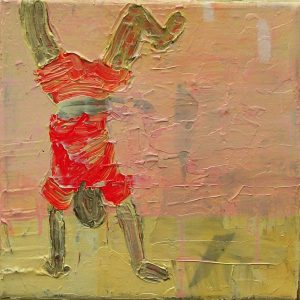 Boy # 2, 25 x 25 cm, acrylic on canvas, 2006