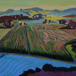 The Field # 2, 50 x 65 cm, acrylic on canvas, 2009