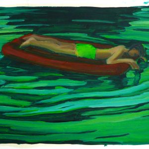 Floater # 3, 29,5 x 41 cm, oil on paper, 2013