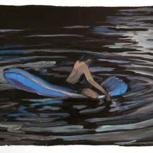 Floater # 5, 29,5 x 41 cm, oil on paper, 2013