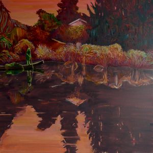 Pond # 6, 170 x 140 cm, oil on canvas, 2015