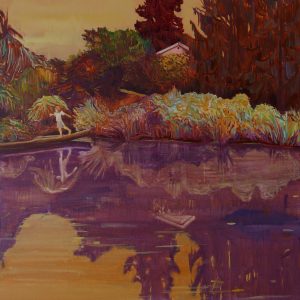 Pond # 5, 170 x 140 cm, oil on canvas, 2015