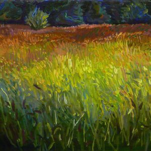 Field # 11, 40 x 55 cm, oil on canvas, 2015