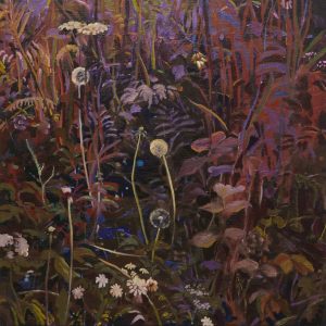 Undergrowth, 65 x 65 cm, oil on canvas, 2016