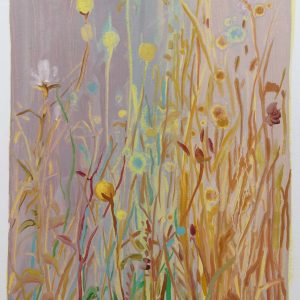 Bermbloemen # 9, 50 x 35 cm, oil on paper, 2016