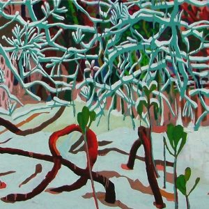 Untitled # 2, 110 x 250 cm, oil on canvas, 2006