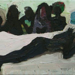 Odalisk, 25 x 35 cm, oil on canvas, 2006