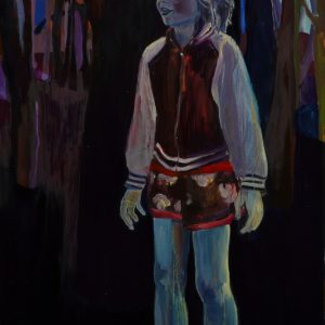 Lucid Boy, 180 x 90 cm, oil on canvas, 2009
