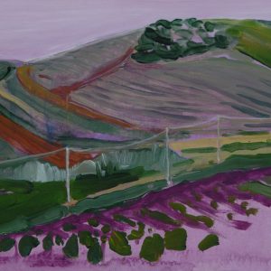 Fields, 23 x 31 cm, acrylic on paper, 2012