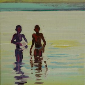 Lake # 5, 25 x 25 cm, oil on canvas, 2013