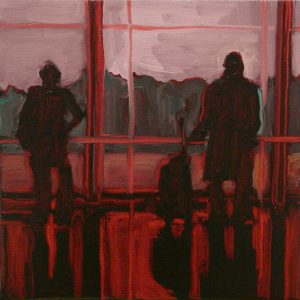 Airport # 3, 30 x 30 cm, oil on canvas, 2013