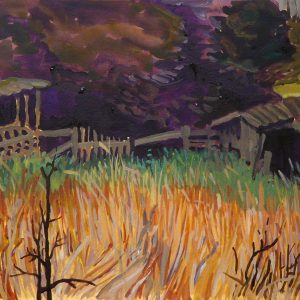 Meadow, 25 x 50 cm, acrylic on paper, 2015