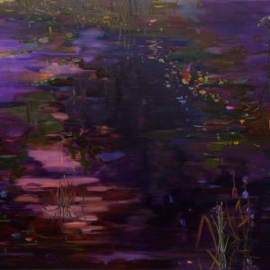 Pond # 8, 130 x 180 cm, oil on canvas, 2017