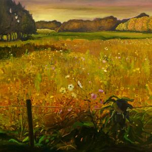 The Field - Sunflower, 100 x 140 cm, oil on canvas, 2020