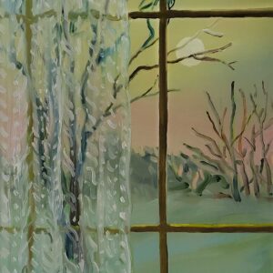 Cold Morning, 30 x 24 cm, oil on canvas, 2023