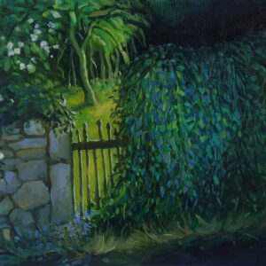 Secret Garden, 45 x 55 cm, oil on canvas, 2024