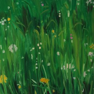 Grassland, 30 x 24 cm, oil on paper, 2024
