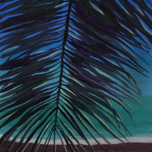 Leaf, 30 x 24 cm, oil on paper, 2024