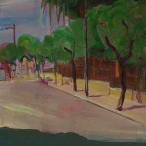 Jerez - Spring, 30 x 24 cm, oil on paper, 2024