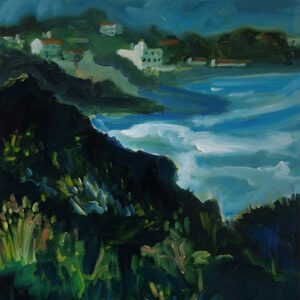 Wild Coast, 30 x 24 cm, oil on paper, 2025