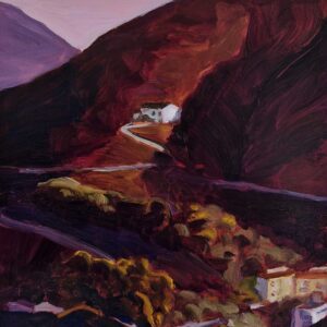 Rock House # 2, 30 x 24 cm, oil on paper, 2025