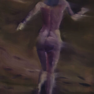 Running, 30 x 24 cm, oil on paper, 2025