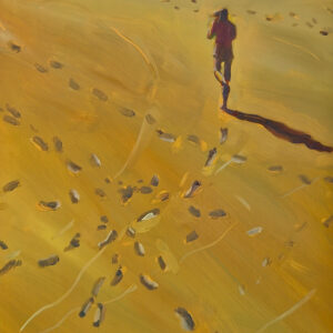 Routes, 30 x 24 cm, oil on paper, 2025